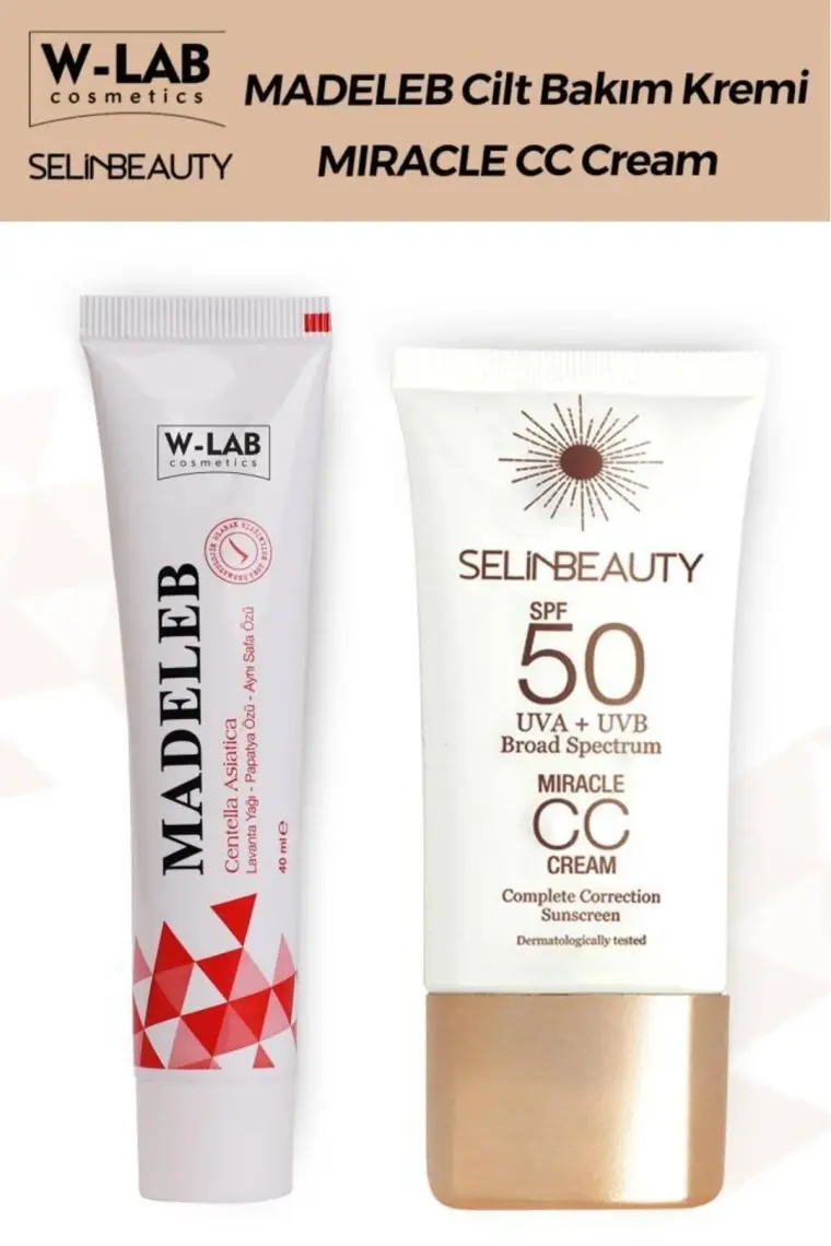 W-Lab W Lab Madeleb Krem ve cc Krem Set