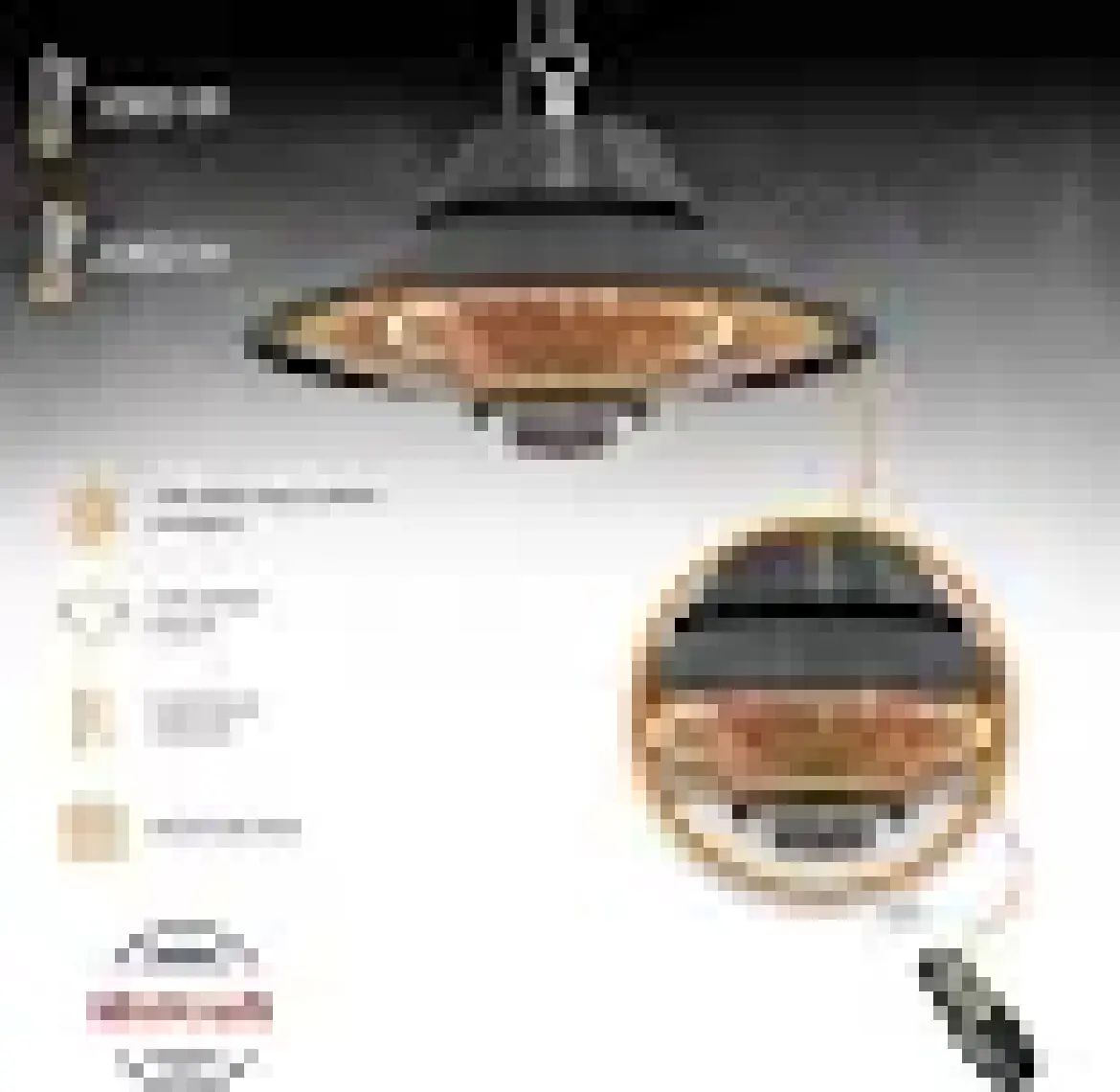 Mirkraft Elirg R.c. LED Işıklı Elektrikli Isıtıcı, 2000 W, Uzaktan Kumandalı