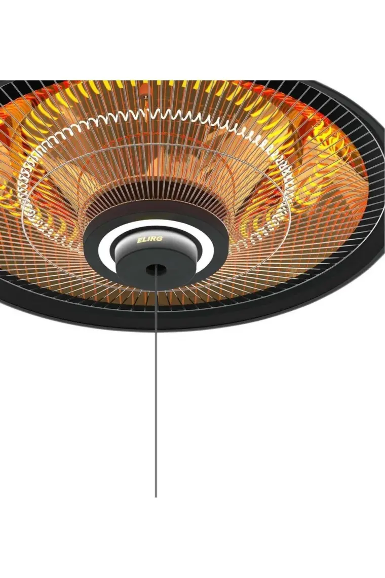 Mirkraft Elirg R.c. LED Işıklı Elektrikli Isıtıcı, 2000 W, Uzaktan Kumandalı