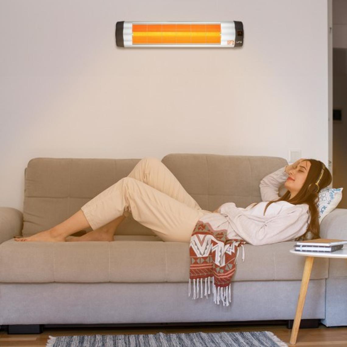 Ufo Star 2400 W Duvar Tipi Isıtıcı - Termostatlı