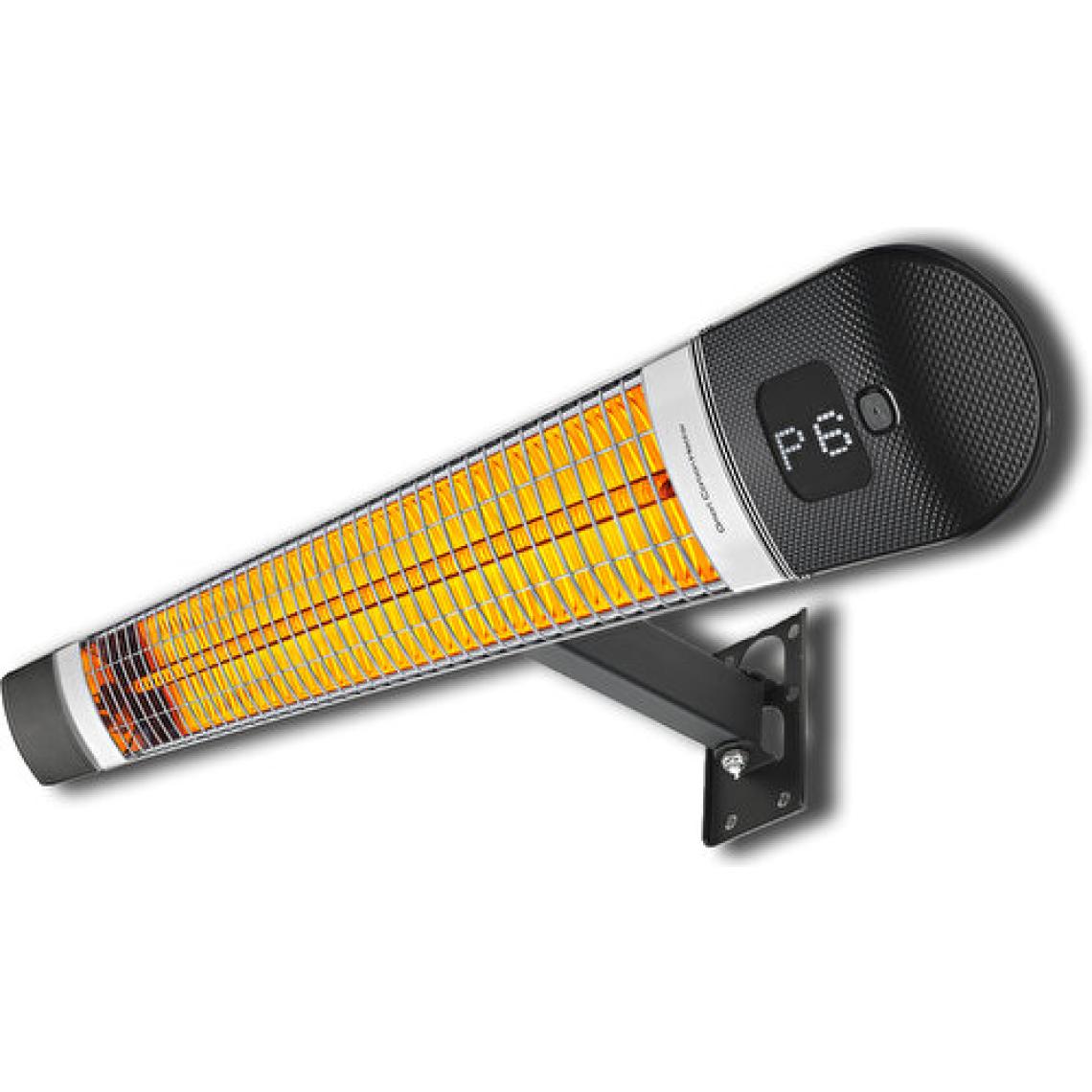 Luxeva Smarty-WL Siyah 2500 W Uzaktan Kumandalı Infrared Isıtıcı