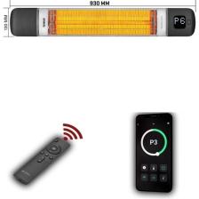 Luxeva Smarty-WL Siyah 2500 W Uzaktan Kumandalı Infrared Isıtıcı