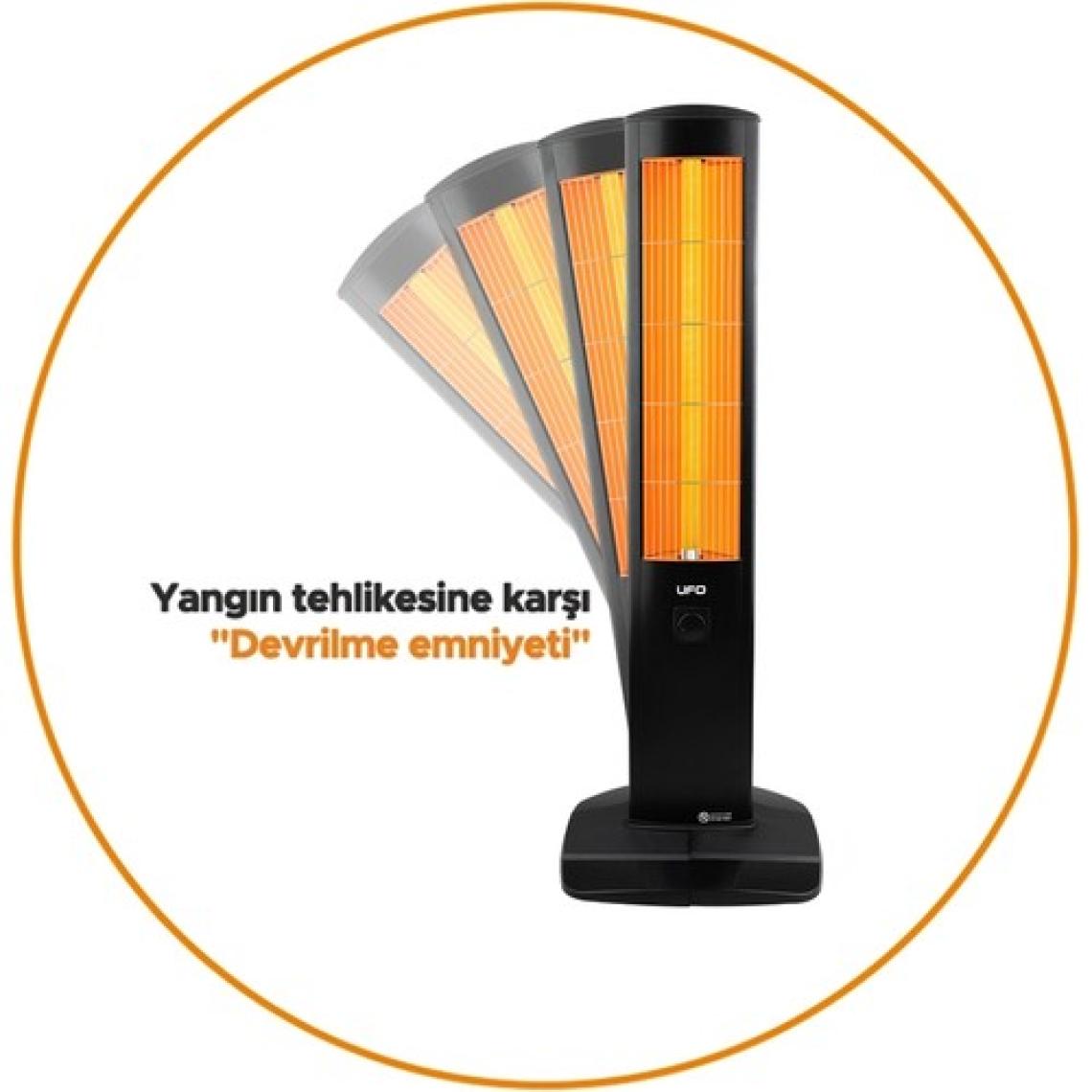 Ufo Micatronic 1900 W Kule Tipi Infrared Isıtıcı
