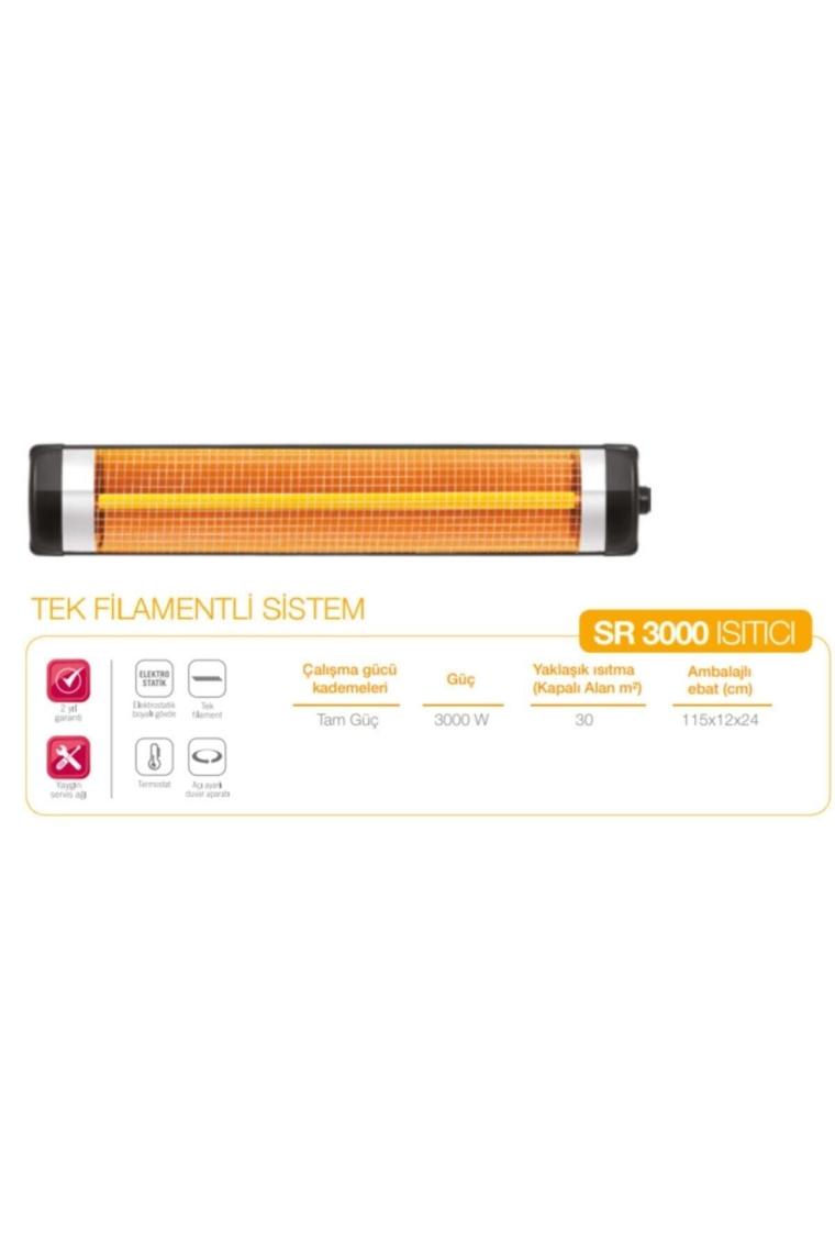 Minisan SR 3000 3000 W Infrared Isıtıcı