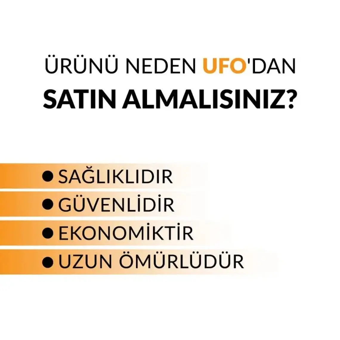 Ufo City 2300W Duvar Tipi Isıtıcı - Termostatlı