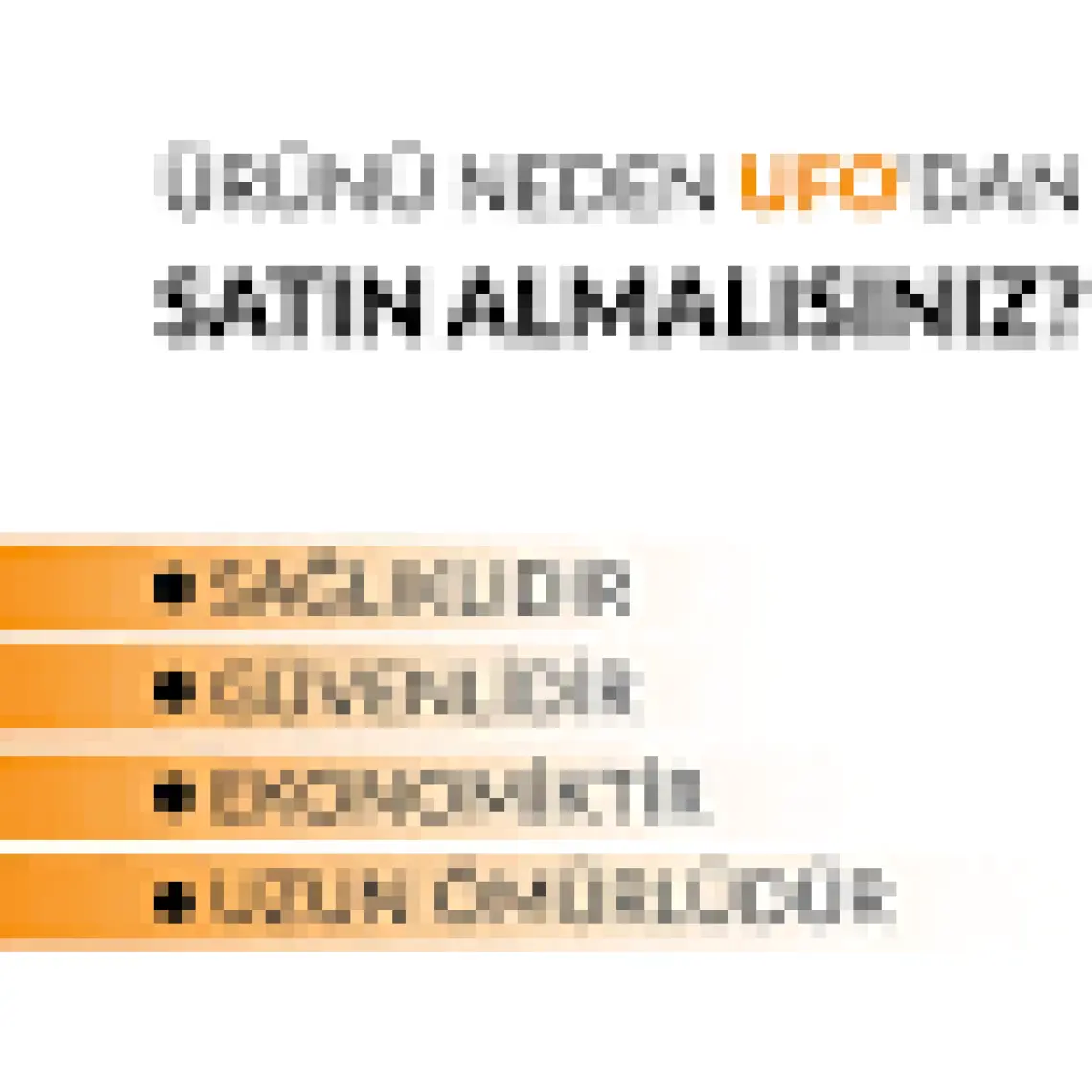 Ufo City 2300W Duvar Tipi Isıtıcı - Termostatlı