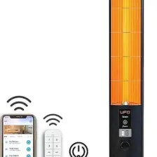 Ufo Therapy Smart 2300W Mobil Uyumlu, Uzaktan Kumandalı, Tasarruf Modlu ve Programlanabilir Kule Tipi Isıtıcı