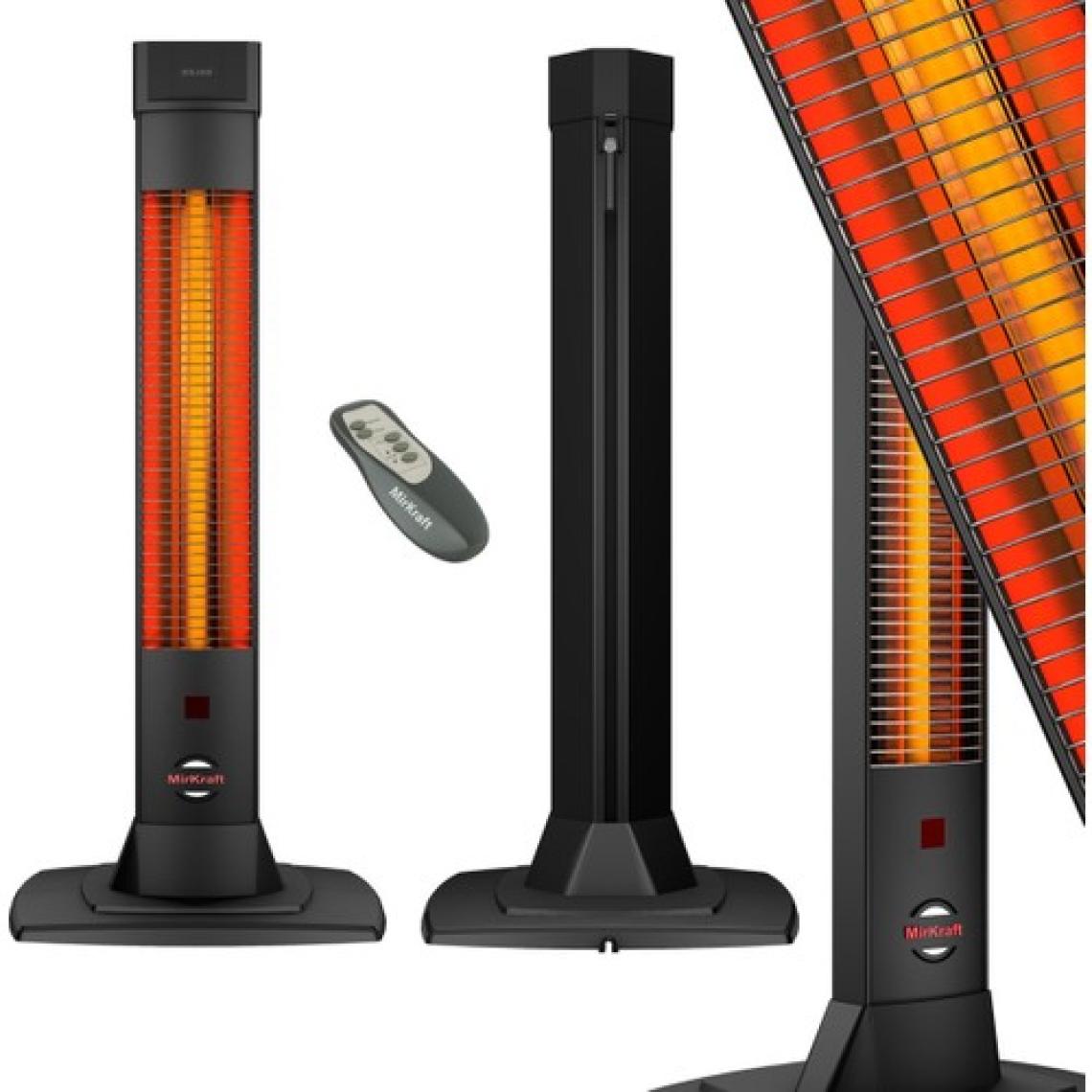 Mirkraft Solaris 2000 W Karbon Elektrikli Isıtıcı –gösterge - Uzaktan Kumandalı