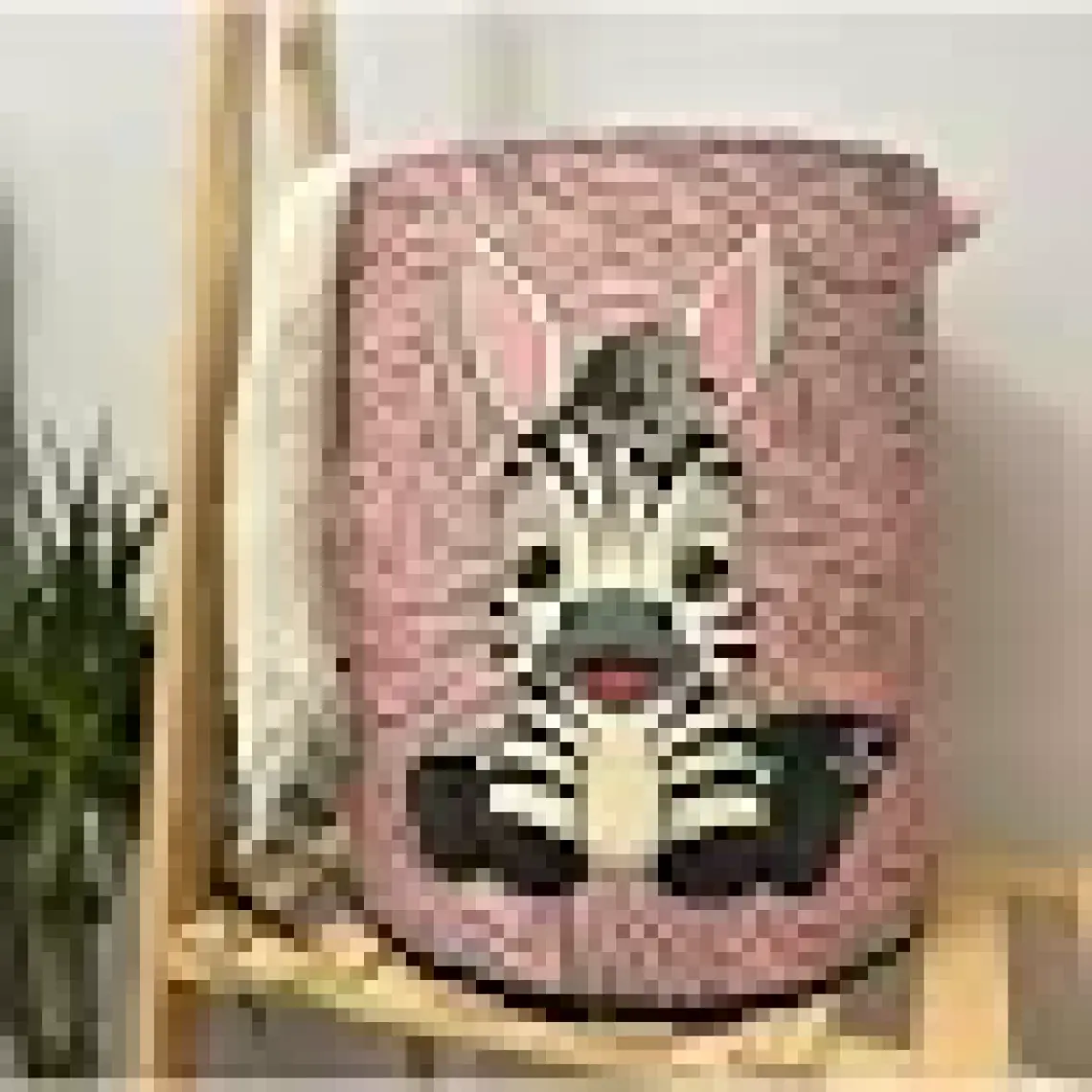Prendi Home Panda Tasarımlı Bebek Çocuk Odası  Düzenleyici Saklama Kutusu Oyuncak Kirli Sepeti 37X40
