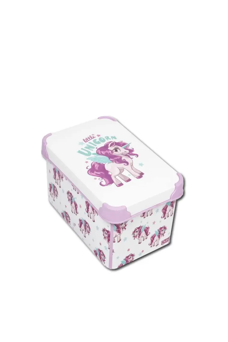Qutu Style Box Unicorn Dekoratif Saklama Kutusu - Set 3 Parça
