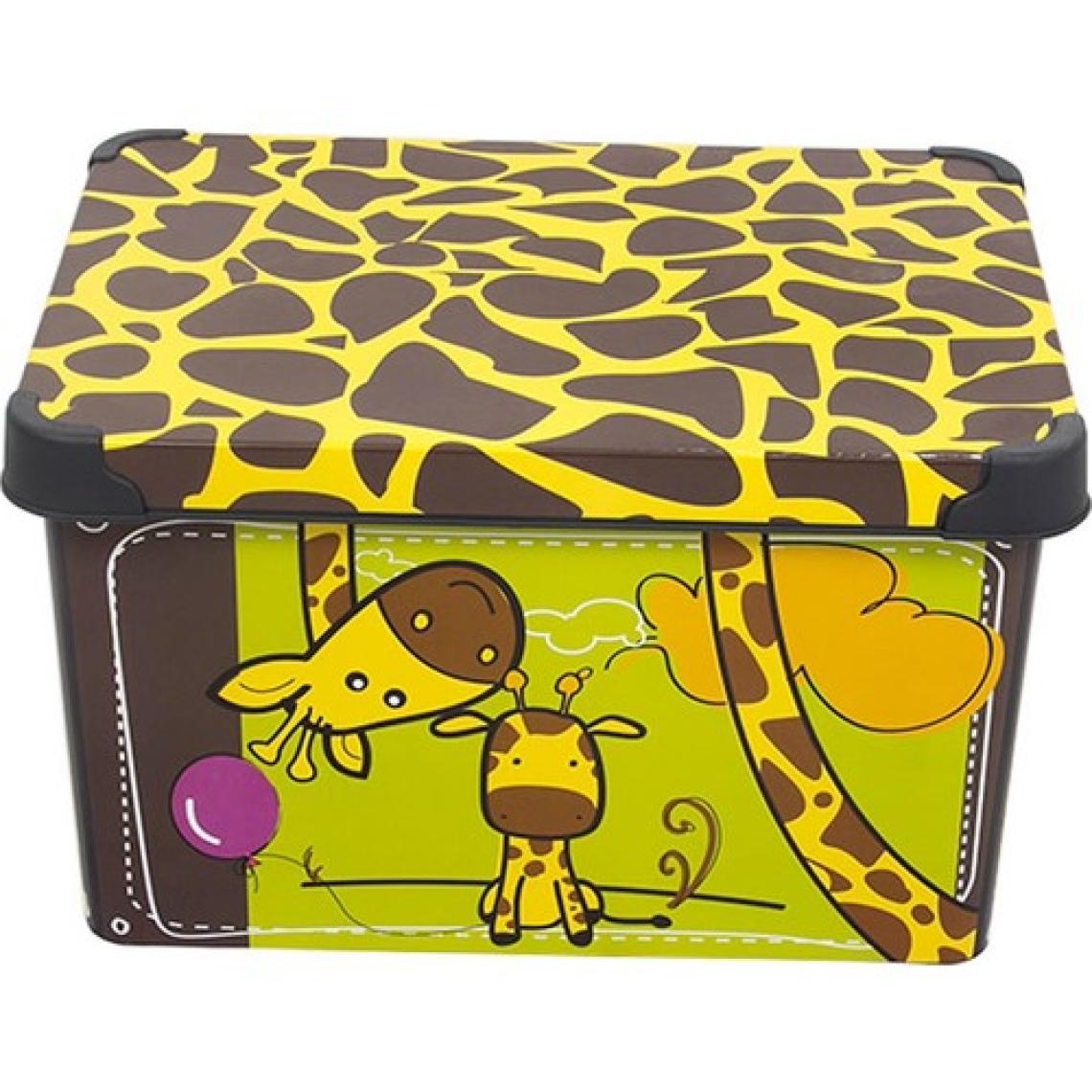 Qutu Style Box Giraffe - 20 Litre Dekoratif Saklama Kutusu