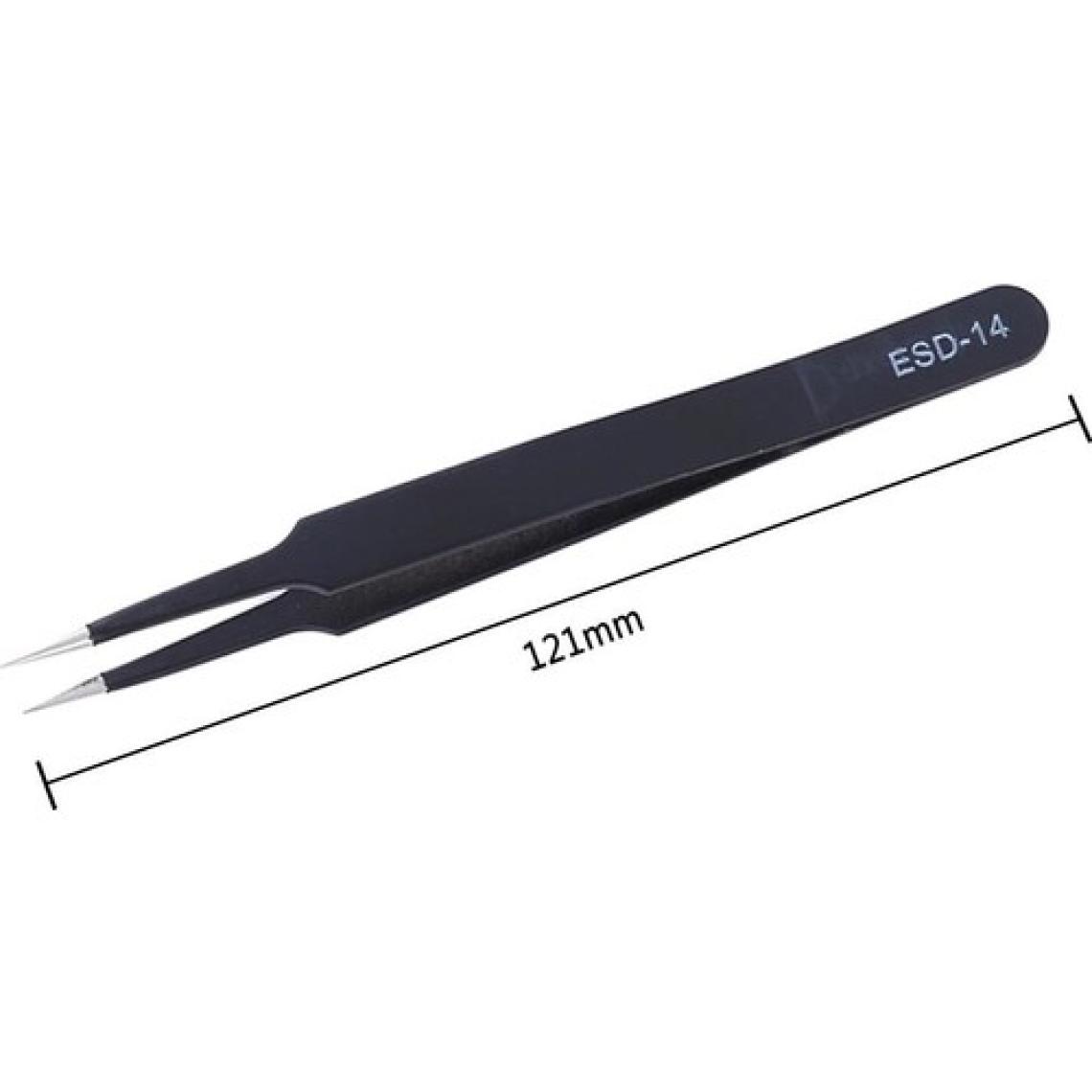 Wellhise St-14 Anti-Statik Tweezers Cımbız