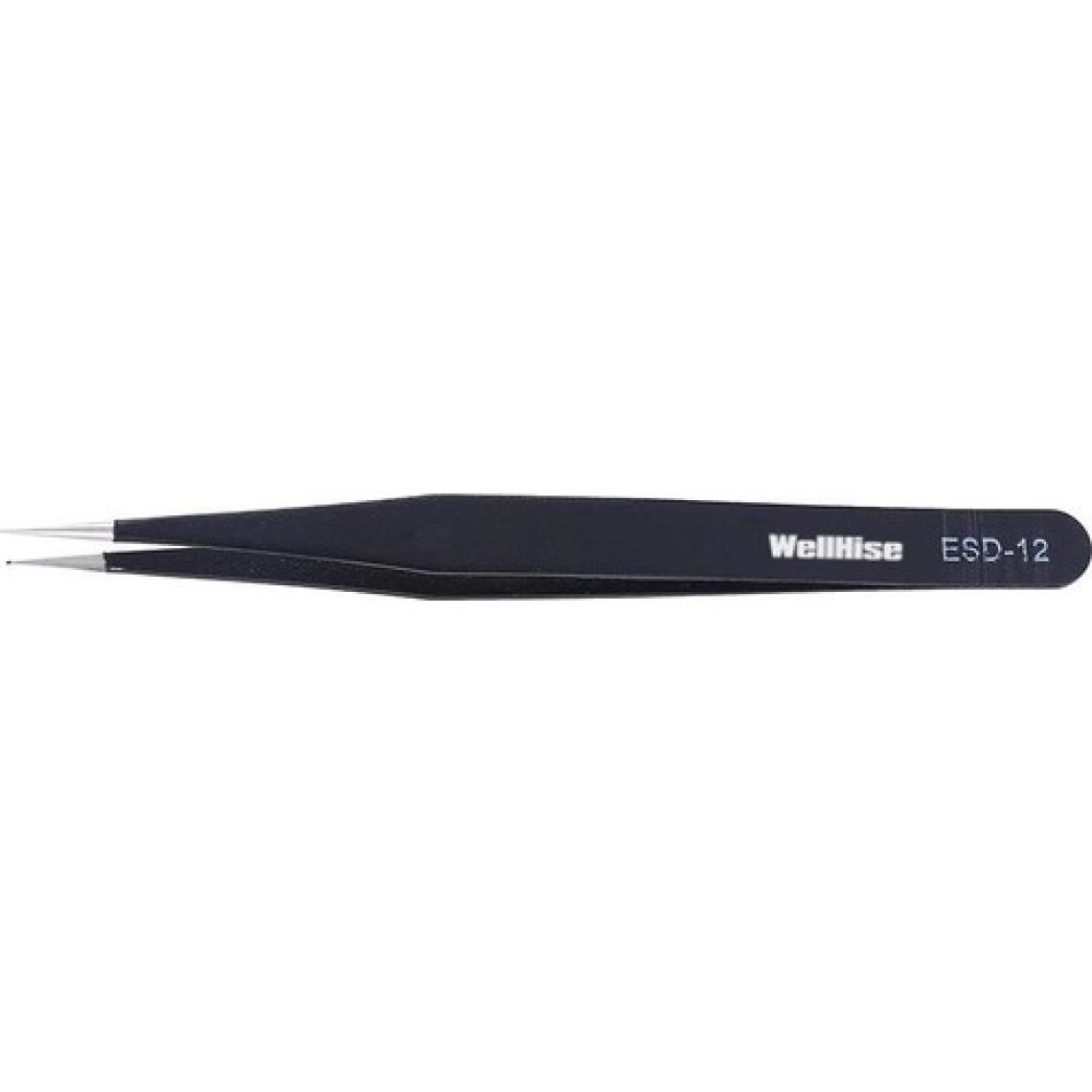 Wellhise St-12 Antistatik Tweezers Cımbız