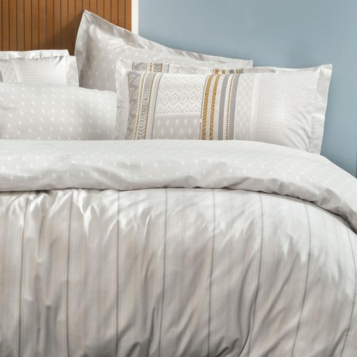 Yataş Bedding Pamena Ranforce Çift Kişilik Nevresim Takımı Gri