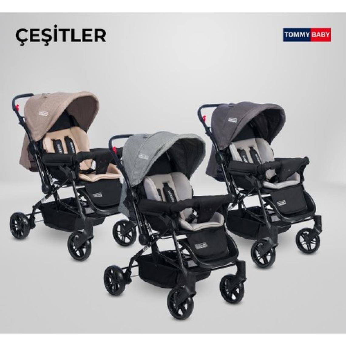 Tommybaby Elegant Çift Yönlü Bebek Arabası