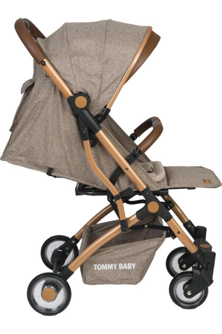 Tommybaby Gold Golf Antrasit Kabin Tipi Bebek Arabası