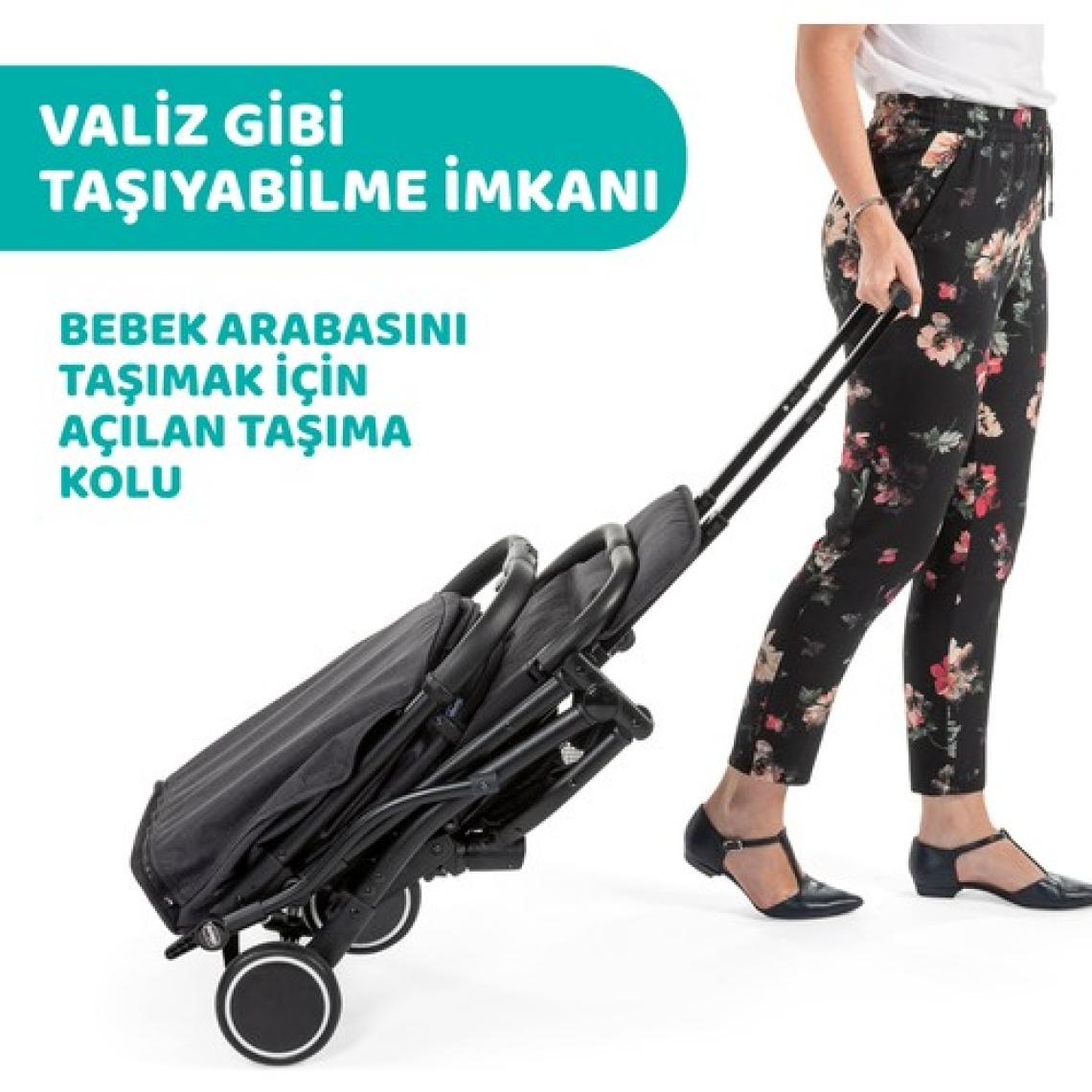 Chicco Trolley Me Stone Kabin Tipi Bebek Arabası