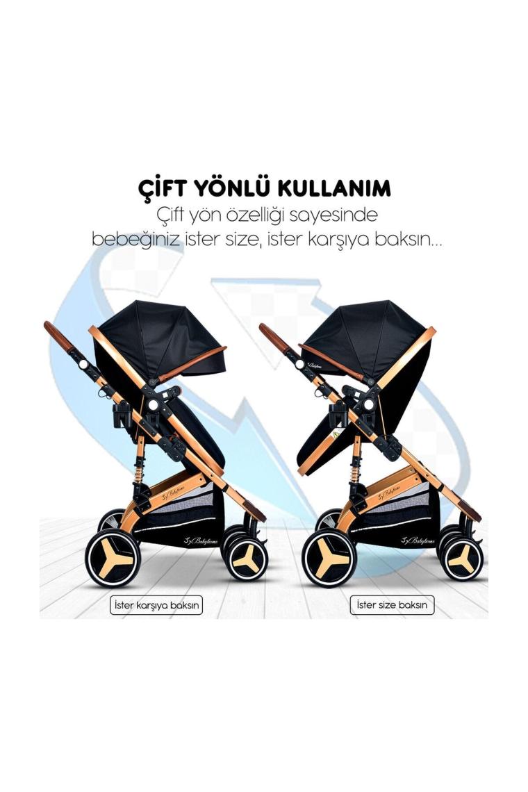 Bh-945 Paris Amortisörlü Travel Sistem Bebek Arabası