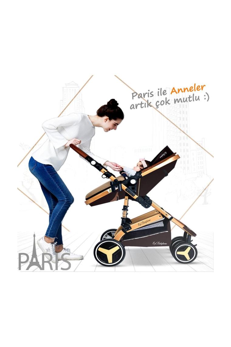 Bh-945 Paris Amortisörlü Travel Sistem Bebek Arabası
