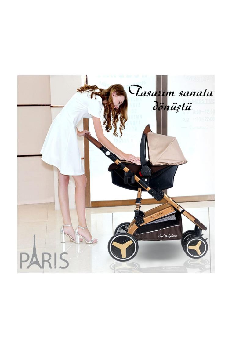 Bh-945 Paris Amortisörlü Travel Sistem Bebek Arabası