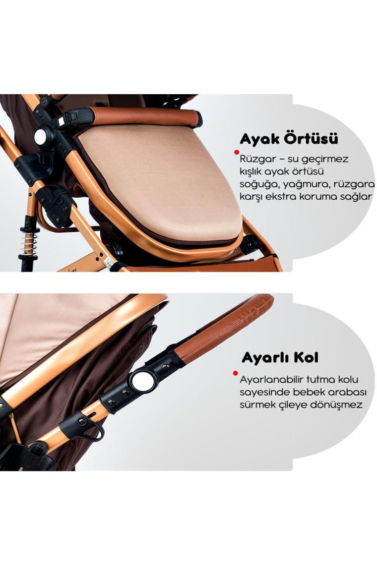 Bh-945 Paris Amortisörlü Travel Sistem Bebek Arabası