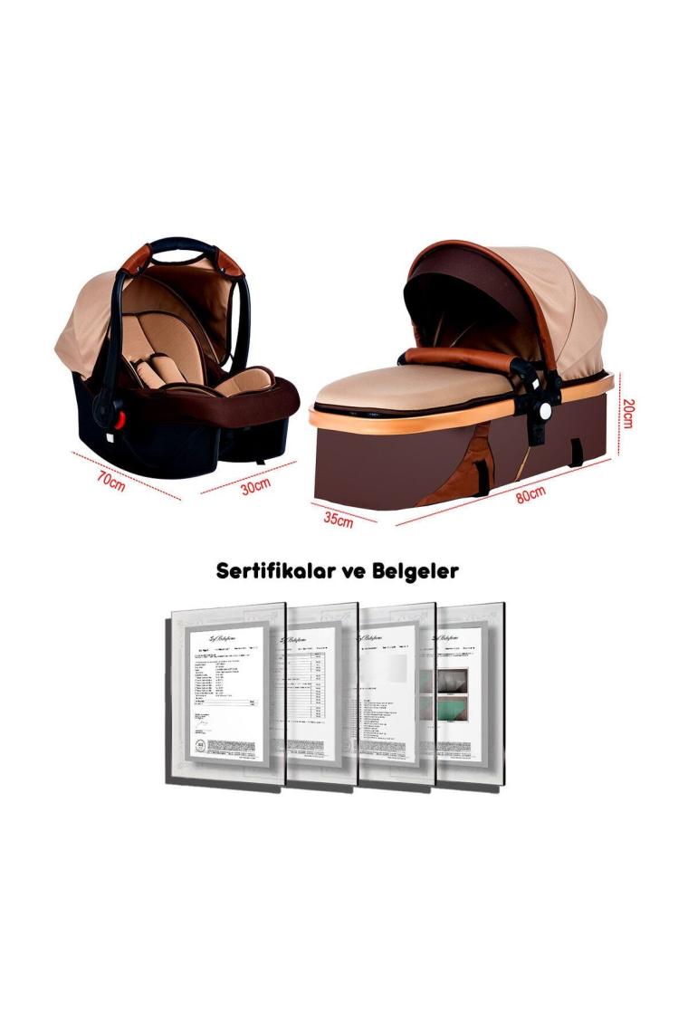 Bh-945 Paris Amortisörlü Travel Sistem Bebek Arabası