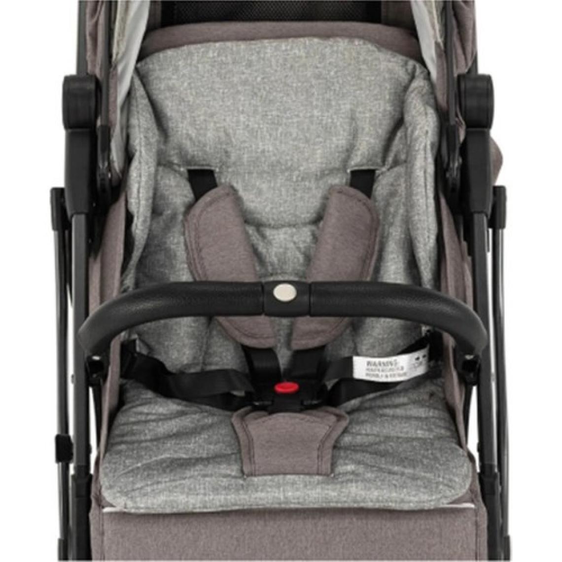 Pierre Cardin Vovo Gri Kabin Tipi Bebek Arabası