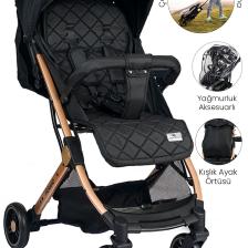 Lorelli Fiorano Black Kabin Tipi Bebek Arabası
