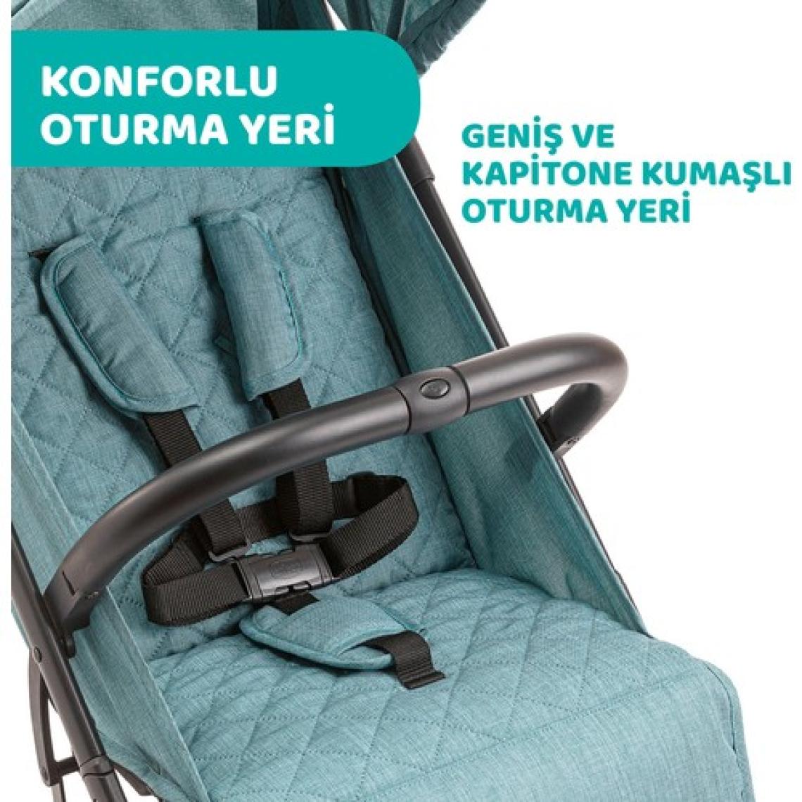 Chicco Trolley Me Emerald Kabin Tipi Bebek Arabası