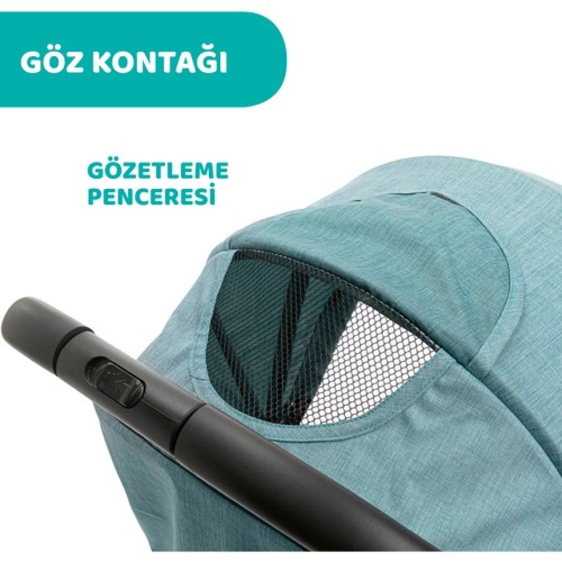 Chicco Trolley Me Emerald Kabin Tipi Bebek Arabası