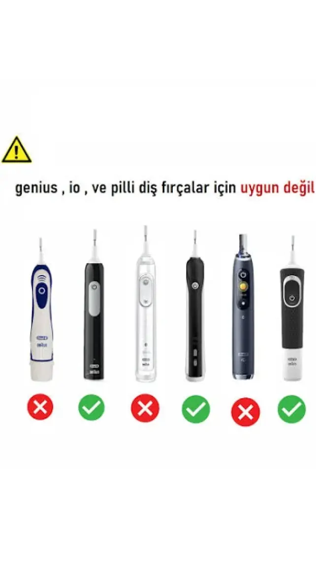 Oral-b Şarjlı Diş Fırçası Için koruma Kabı, Sadece Pro 1, Vitality Ve Starter pack Serisine Uyumlu!