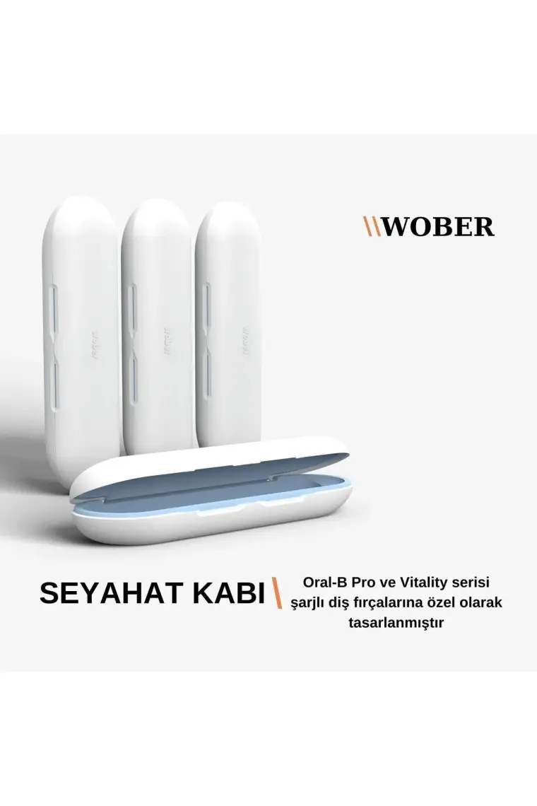 Oral-b Şarjlı Diş Fırçası Için koruma Kutusu, Sadece Pro 1, Vitality Ve Starter Serisine Uyumlu!
