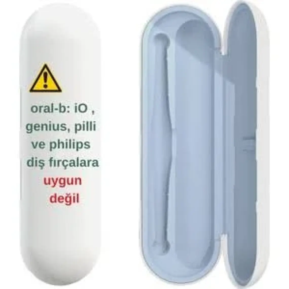 Oral-b Şarjlı Diş Fırçası Için koruma Kutusu, Sadece Pro 1, Vitality Ve Starter Serisine Uyumlu!