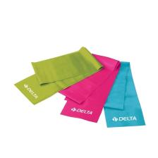 3 'lü Pilates Bandı  150 cm x 15 cm Egzersiz Direnç Lastiği (Uç Kısmı Açık)