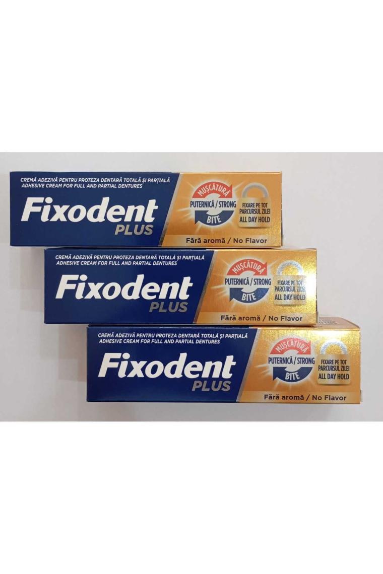 Professional (PLUS) Diş Protez Yapıştırıcı Krem 40gr X 3 Adet