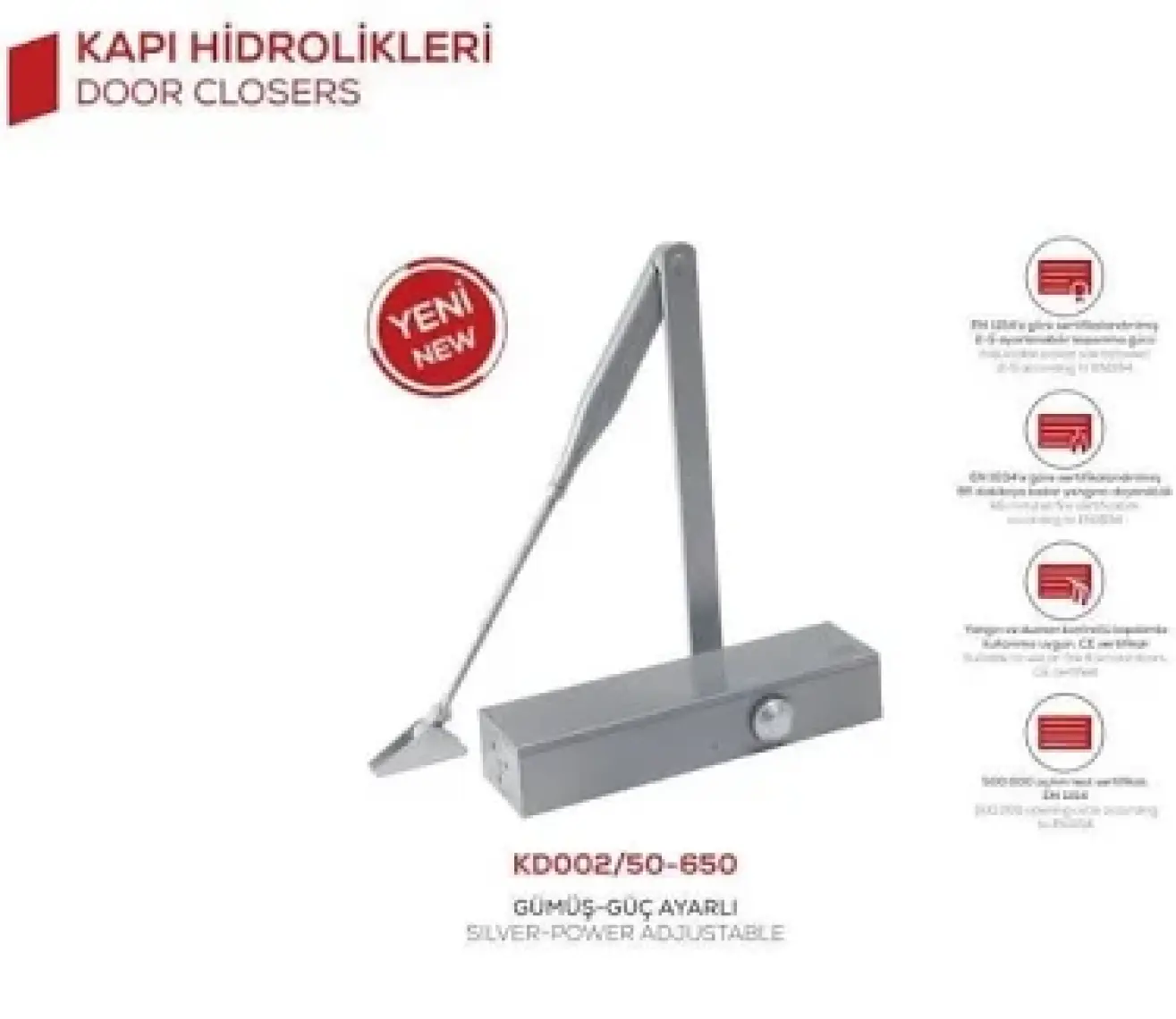 Kale Kilit KD002/50-400-0 Hidrolik