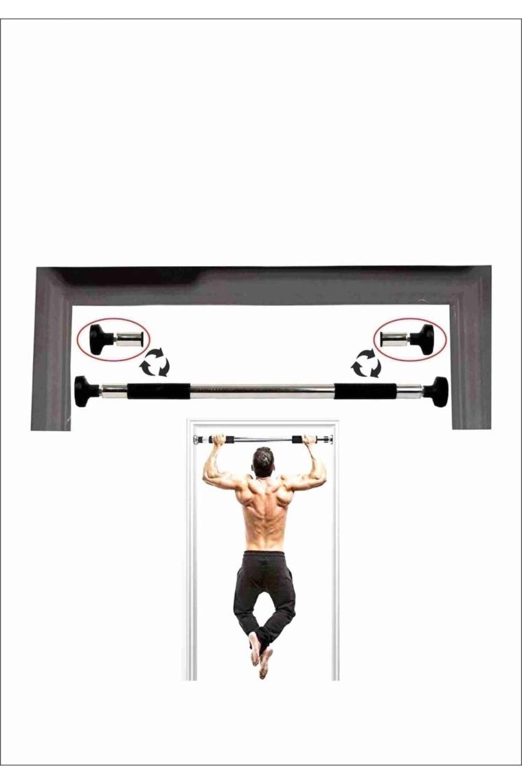 Dynamıc 60-100cm Arası Ayarlanabilir Kapı Barfiks Barı