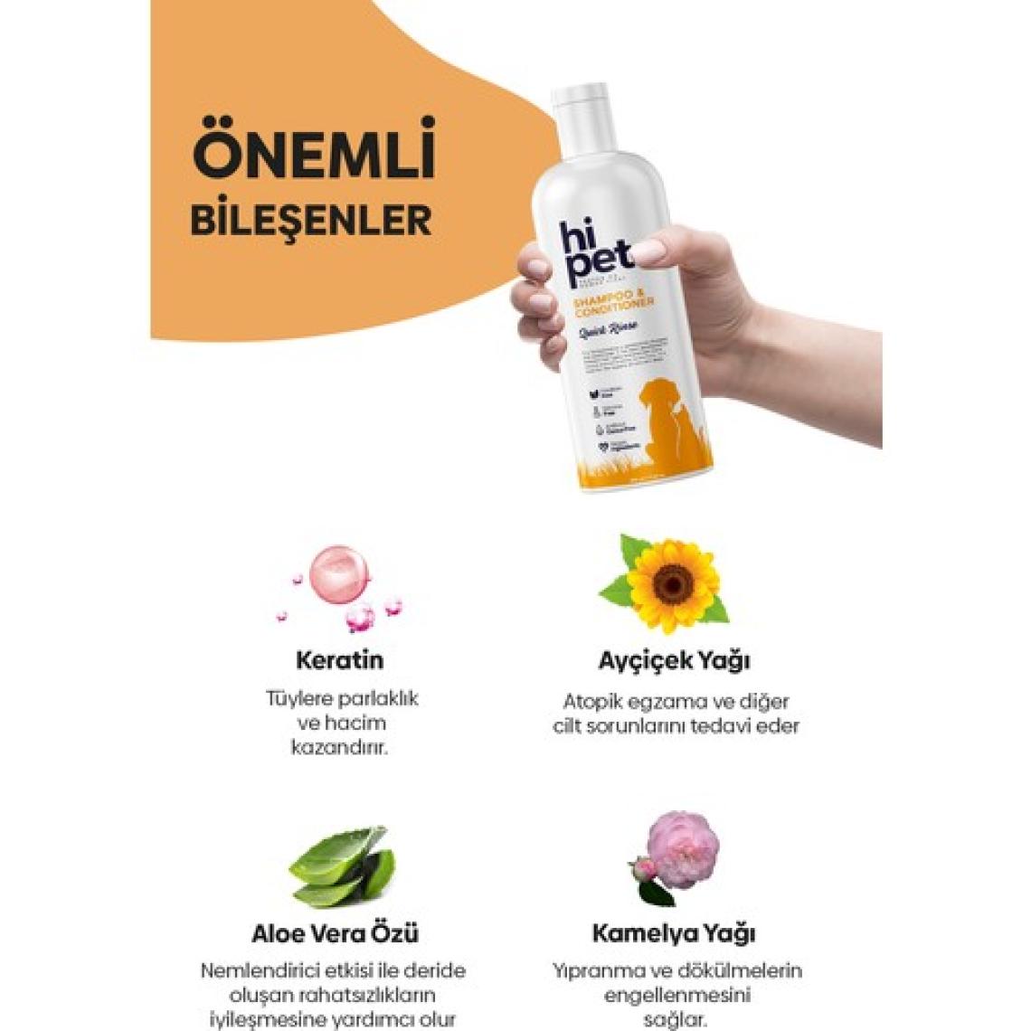 Hipet Köpek Kondisyonerli Şampuan