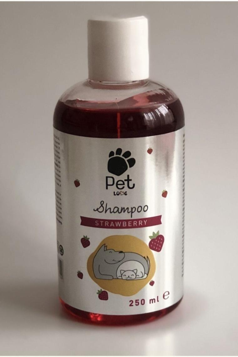 Pet Love Çilekli 250 ml Kedi ve Köpek Şampuanı