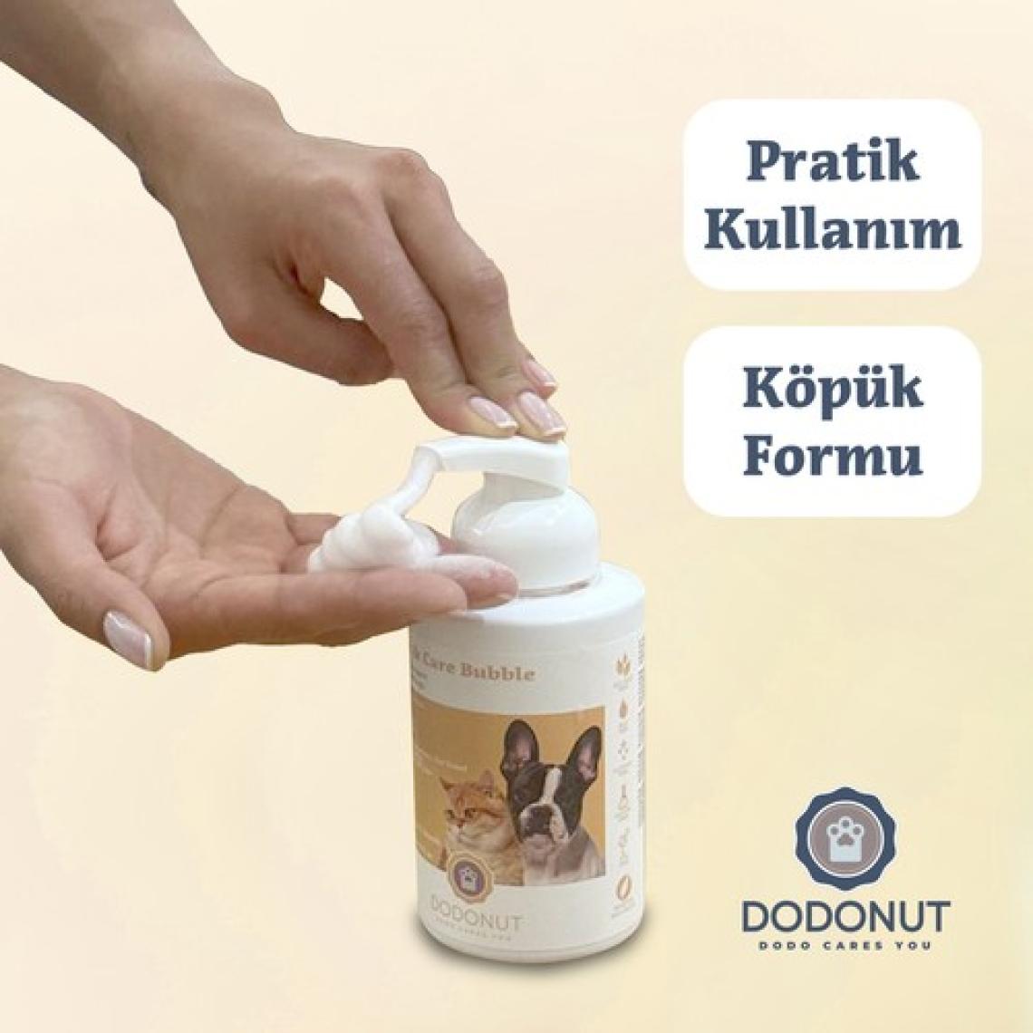 Dodonut Pure&care Doğal Kuru Köpük Şampuan, Kedi&köpek, Alkol, Sls/sles, Paraben Içermez, 350 ml