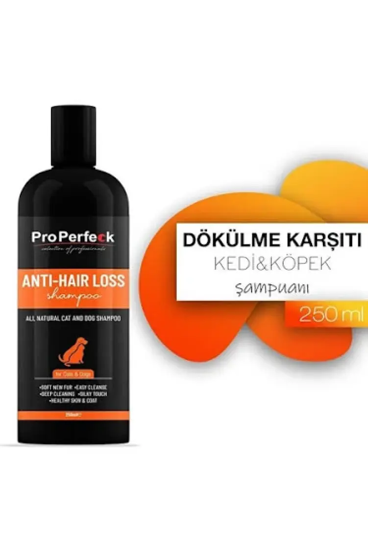 Antı-haır Loss Tüy Dökümüne Karşı Kedi Köpek Şampuanı 250 ml Jetsepet
