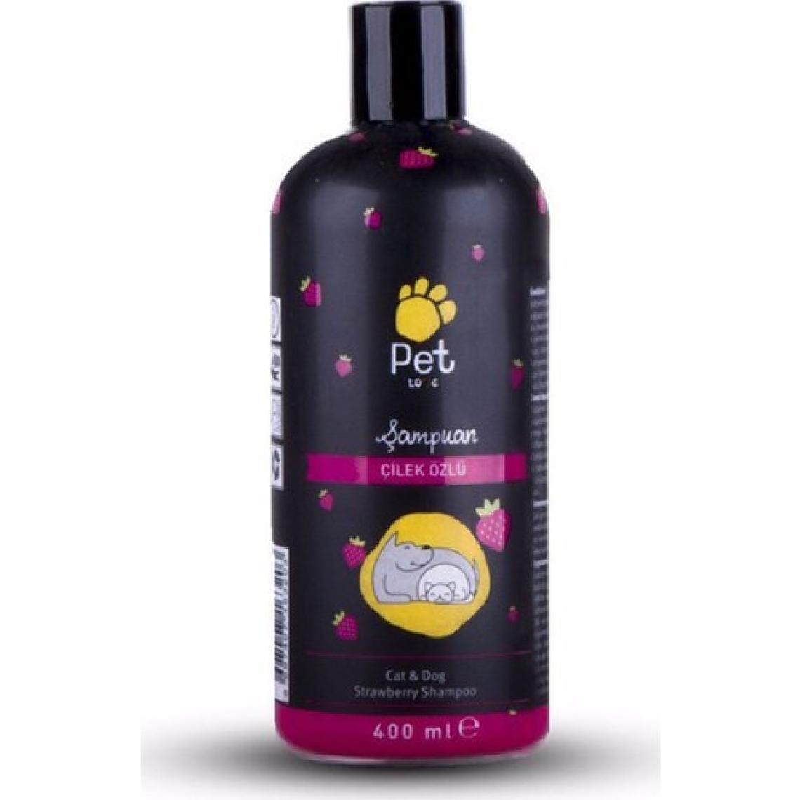 Pet Love Kedi ve Köpek Şampuanı Çilek Özlü 400 ml