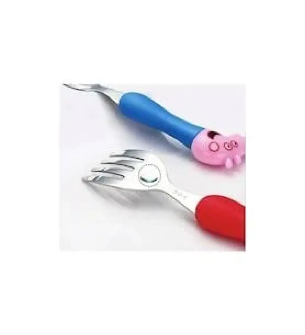 Peppa Pig Figürlü Çocuklar İçin Çatal & Kaşık Seti