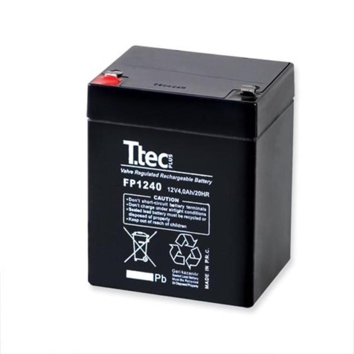 Ttec 12 Volt 4,5 Amper Bakımsız Kuru Akü