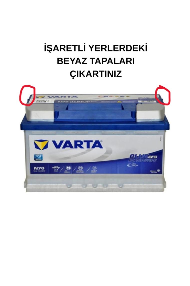 Varta E43 12V 72 Ah 680A Blue Dynamic Akü (Ford-Opel Alçak Tip) (Üretim Yılı: 2023)