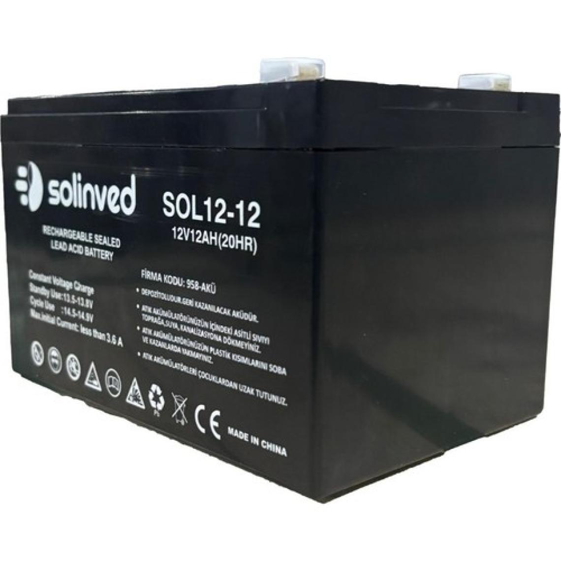 12V 12AH Ups ve Alarm Aküsü 2 Yıl Garantili