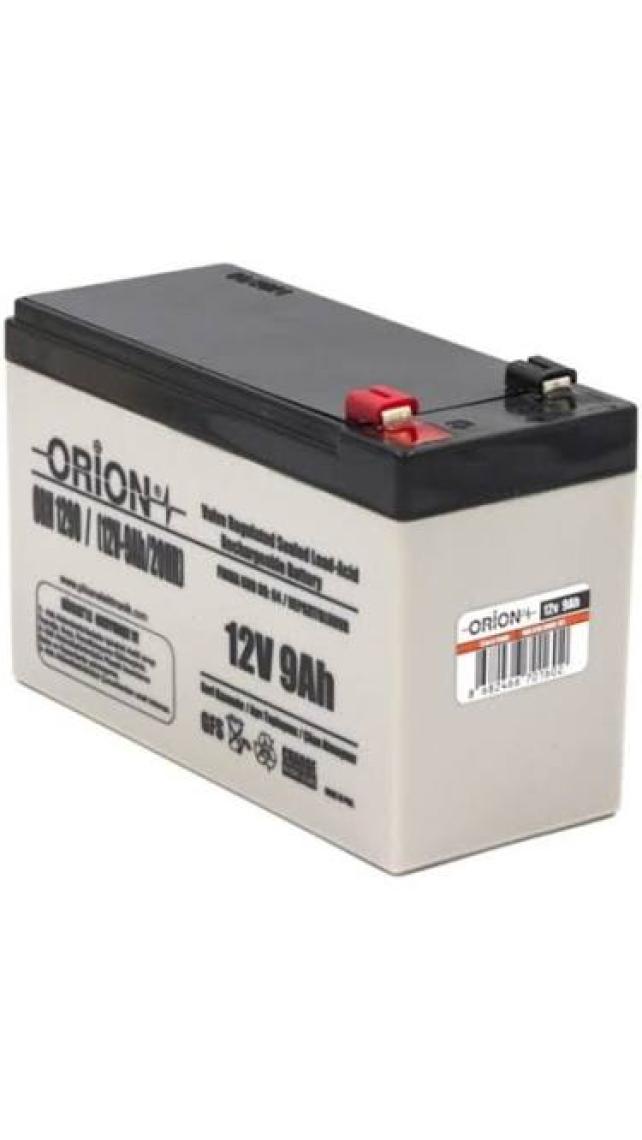 Orion 12V 9Ah Bakımsız Kuru Akü