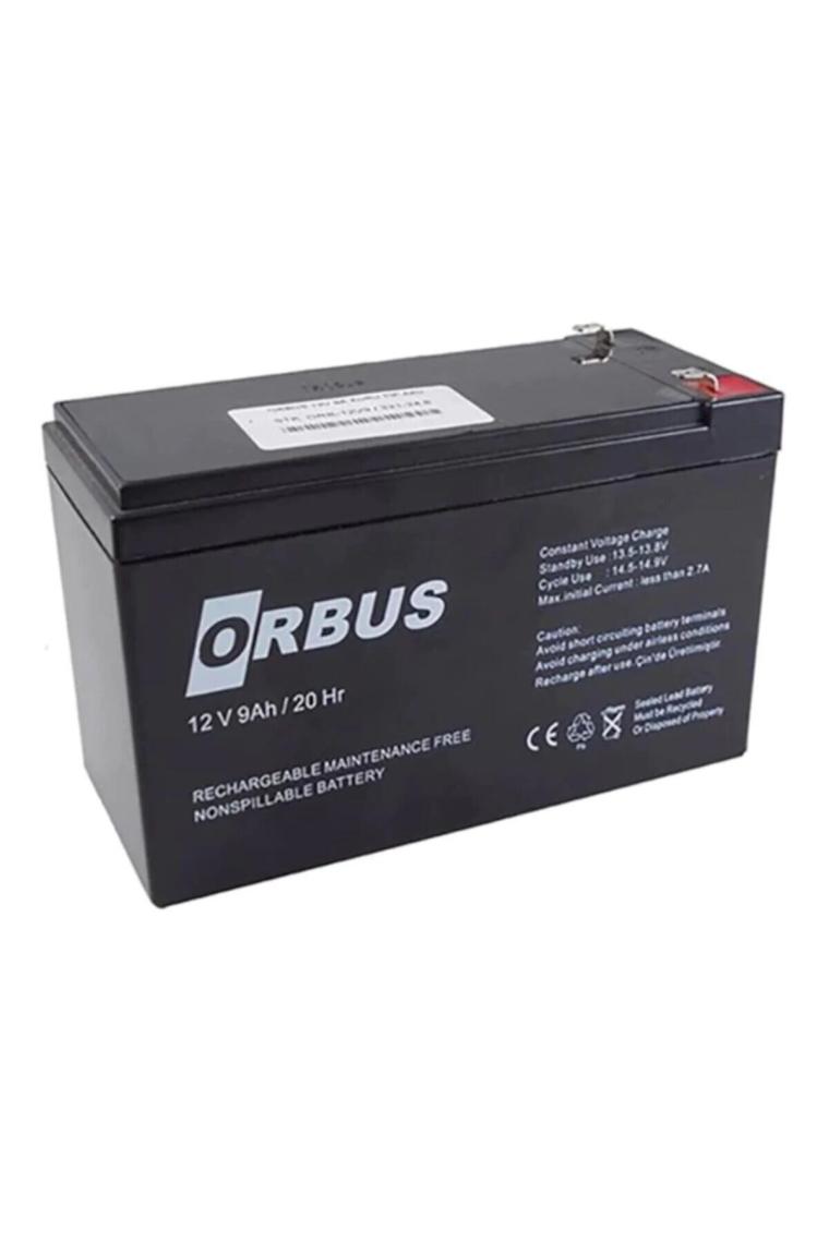 Orbus 12 V 9AH Bakımsız Kuru Ups Akü