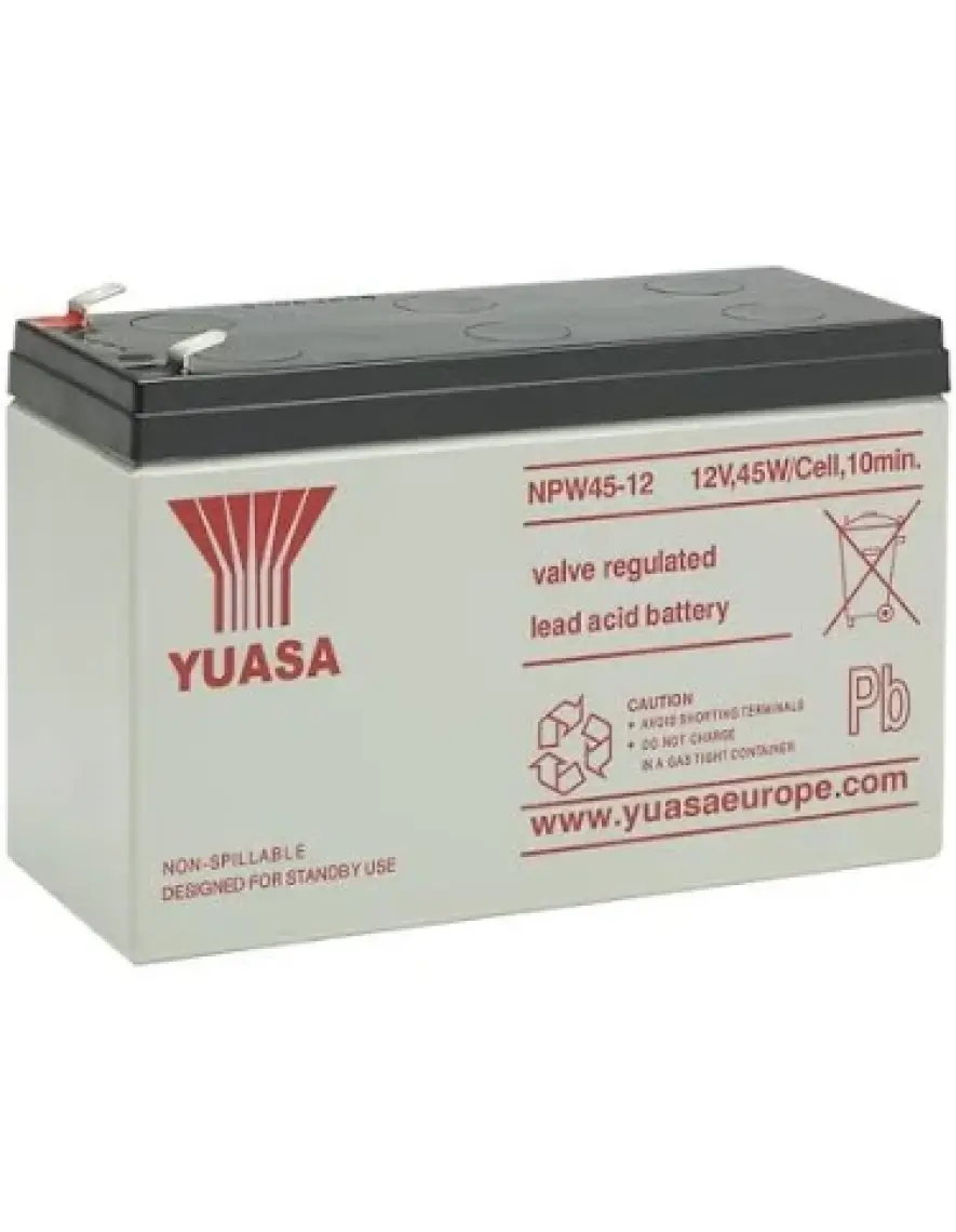 Yuasa Npw45-12 12V 9 Ah Bakımsız Kuru Akü