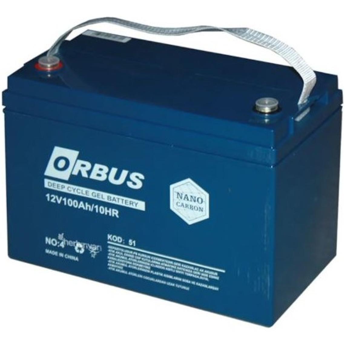 Orbus 100 Ah 12 V Orbus Jel Akü
